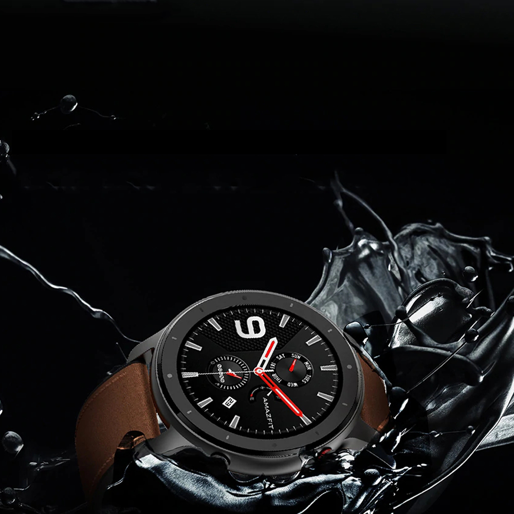 [bluetooth 5.0]Amazfit GTR 47MM AMOLED Smart Watch GPS+GLONASS 12 Sports Mode 5ATM Music Control Wristband Global Version