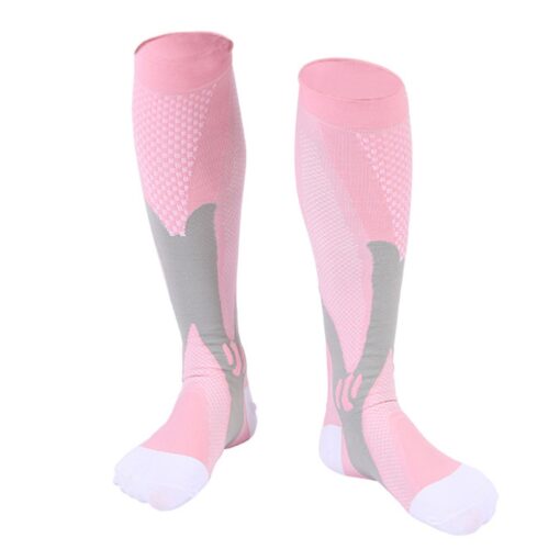 Leg Support Stretch Compression Socks For Men Women Sports Running Athletic Medical Pregnancy Travel Football School Team Sock